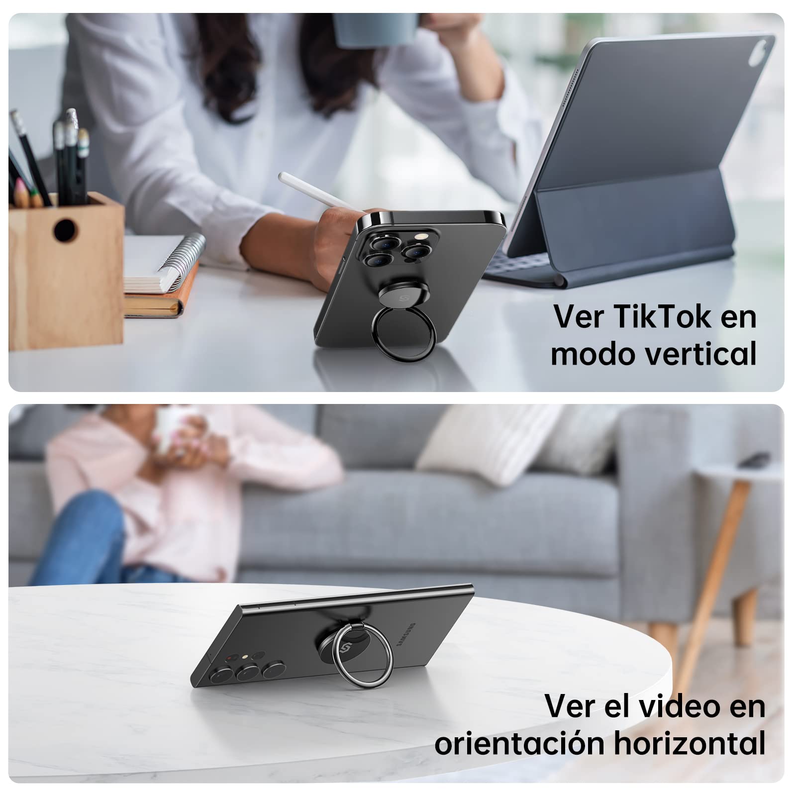 Kindle Amazon TOEECY Soporte Extensible Para Telu00e9fono