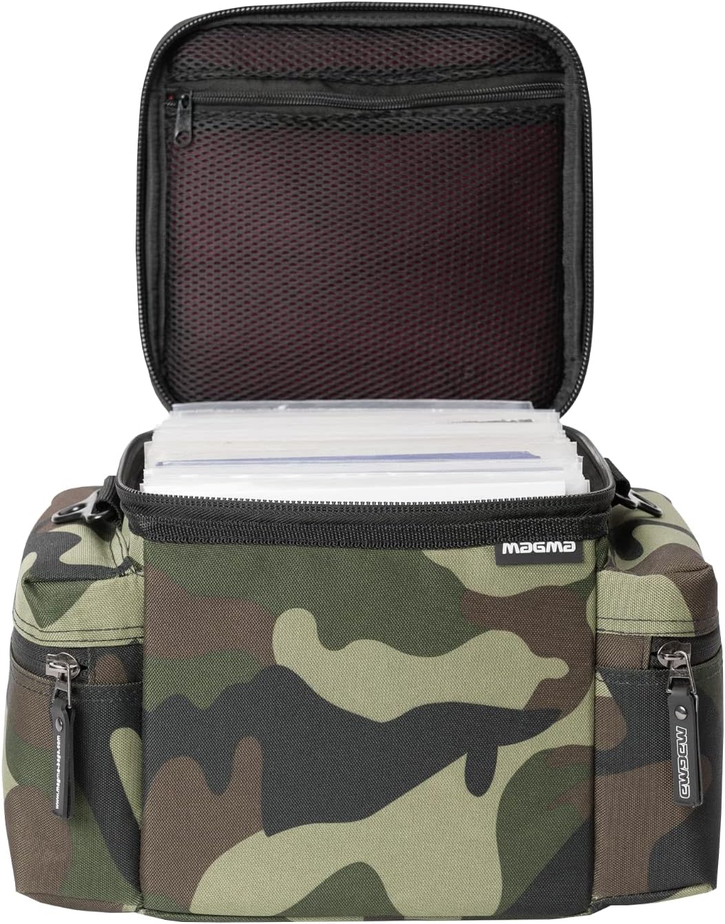Magma 45 100 Camo-Holds up to 100 x 7-inch Records DJ Bag (MGA43019)