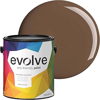 14 Living Room Paint Color Ideas to Refresh the Space 55 EVOLVE Interior Paint & Primer, Eggshell (Bark Brown), 1 Gallon – One-Co...