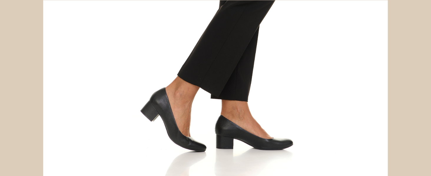 Amazon.com | Marc Joseph New York Womens Broadway Pump Black Napa