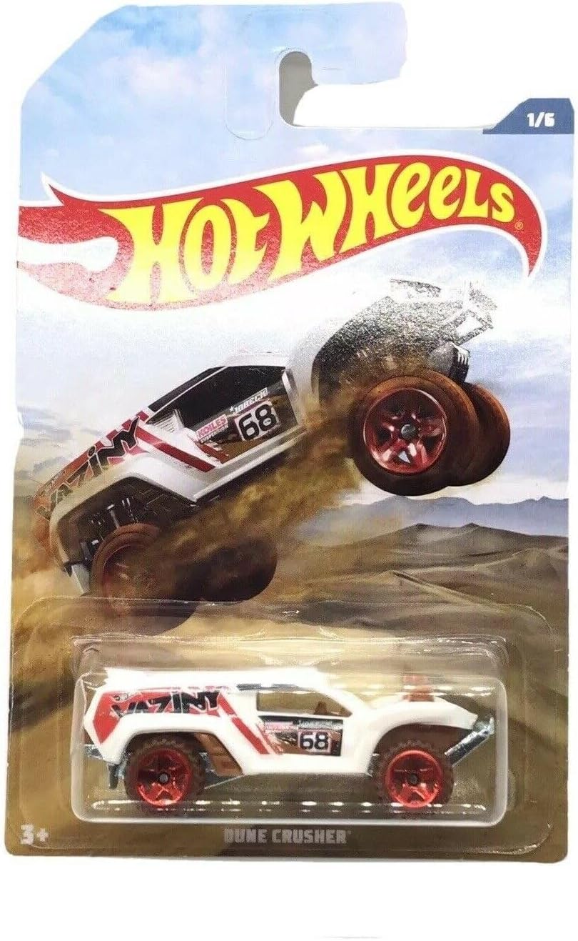 Hot Wheels 2019 Off Road Baja Truck Series Complete Set of 6 1/64 Scale Diecast Vehicles