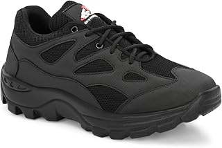 Leo Fitness Men's Trail Trekking Shoes Slip Resistant Chunky Rubber Sole Outdoor Hiking Sports Sneakers