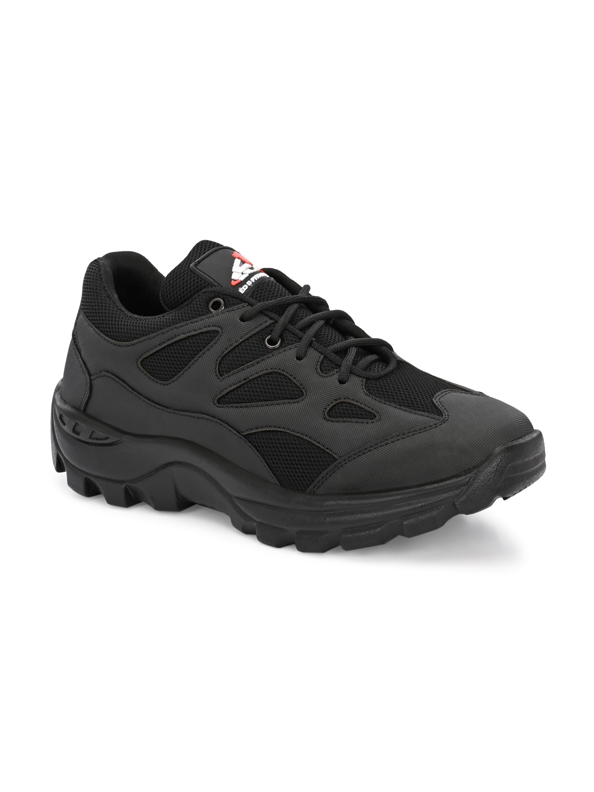 leo's fitness shoes Leo Fitness Men's Trail Trekking Shoes Slip Resistant Chunky Rubber Sole Outdoor Hiking Sports Sneakers-picture-12