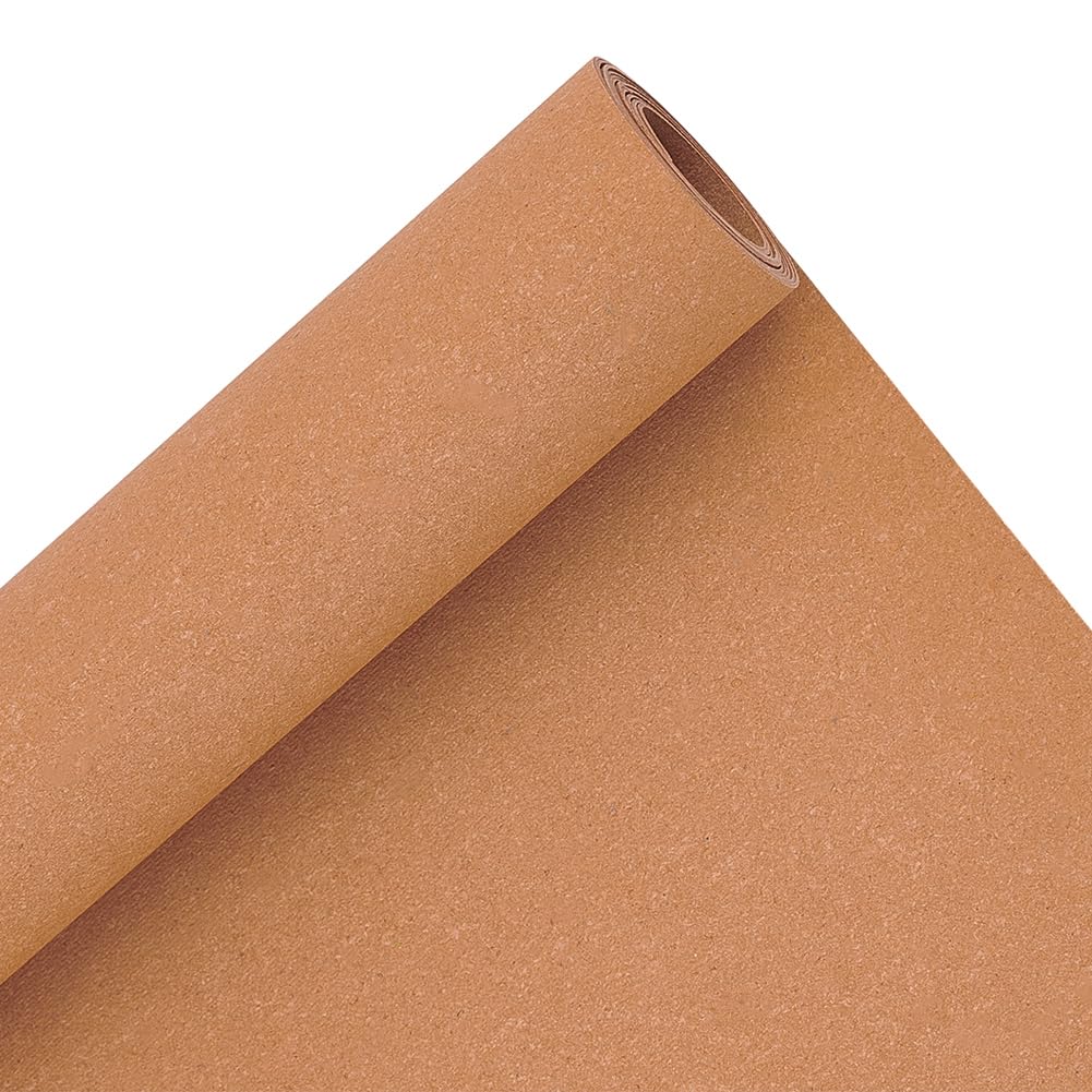 Photo 1 of BENECREAT 59x15.7inch Leather Stiffener Roll, Sandy Brown Bag Stiffener, PVC Leather Roll for Leather Bag Liner, Craft DIY, 0.6mm Thick