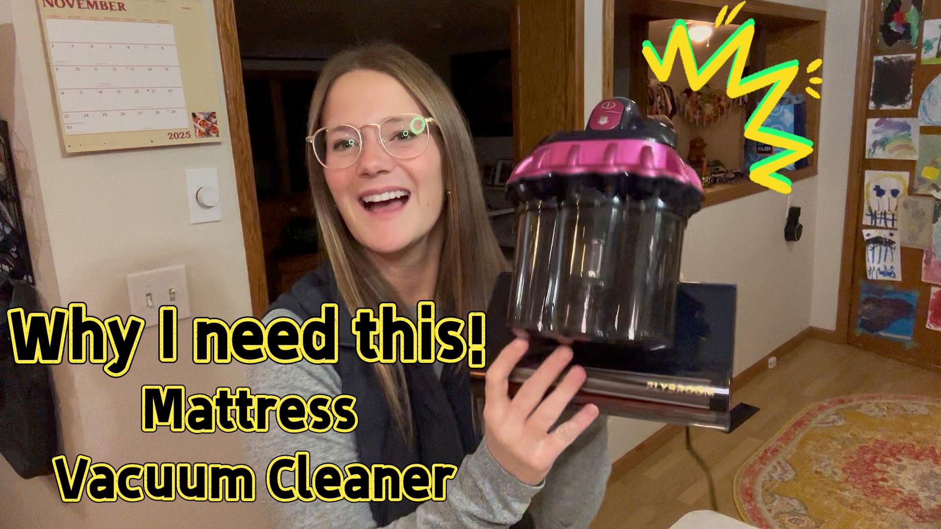 Amazon.com - Flybroom Mattress Vacuum Cleaner 550W 18KPa Bed