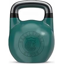 Kettlebell Kings Wettkampf-Kettlebells (33mm Griff) 4-32 KG – Handgewichte Für Krafttraining, Home Gym & Fitness