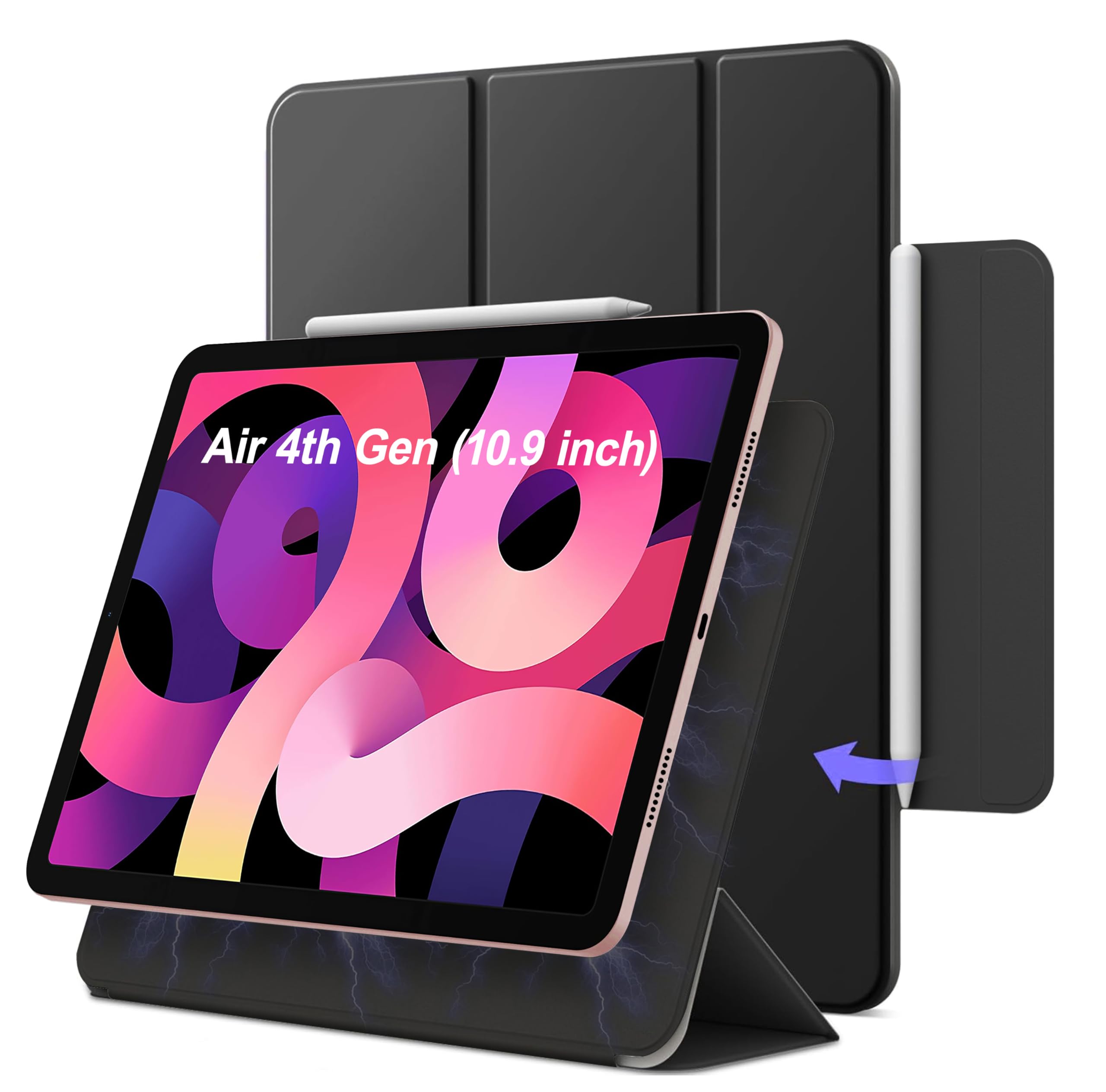 TGK Slim Trifold Magnetic Case for iPad Air 4th Gen 10.9 inch Cover Magnetic Attachment with Auto Wake/Sleep (Forest Green) (B0DGRN6V5Z) Amazon Price History, Amazon Price Tracker