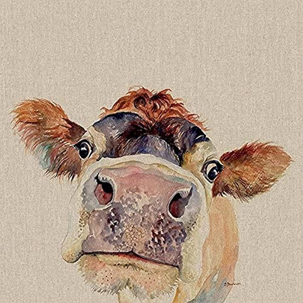Jane Bannon Canvas, Multi-Colour, 40 x 40 cm