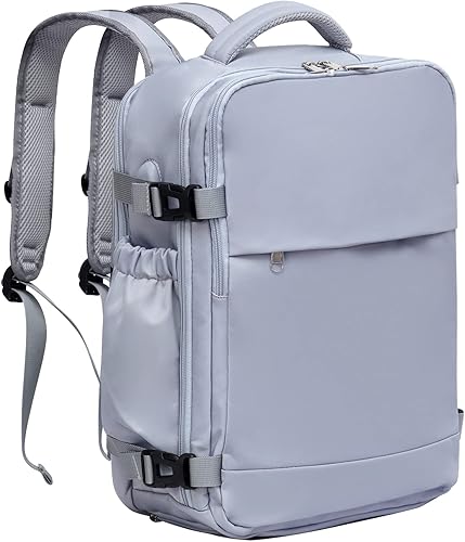 Miniatura 1 de JULYS SONG Mochila de viaje para laptop para mujeres y hombres se adapta a computadora de 156 pulgadas con USB resistente al agua para la escuela