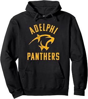Adelphi University Panthers Large Pullover Hoodie