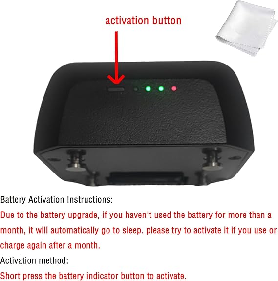 Godox WB400P Battery for Godox AD400Pro Flash,2024 Upgraded Version, AD400 Pro Battery, Upgraded Improved Version with Activation Button and Software Optimization (WB400P)