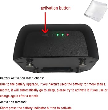 Godox WB400P Battery for Godox AD400Pro Flash,2024 Upgraded Version, AD400 Pro Battery, Upgraded Improved Version with Activation Button and Software Optimization (WB400P)