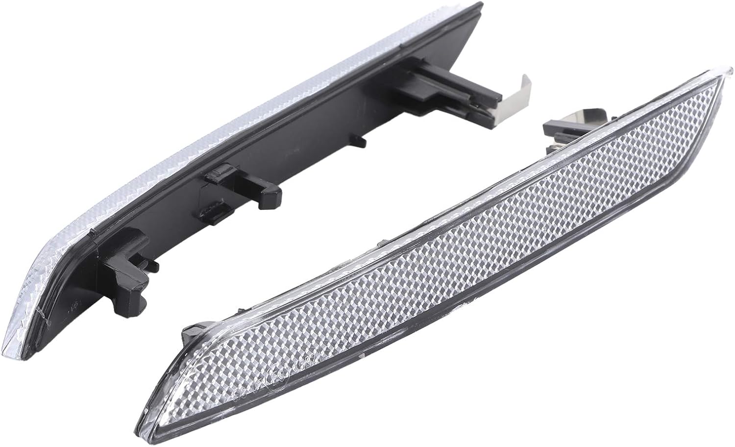 Uxsiya Side Marker Light 63147187087 63147187088 Quality Front Bumper Reflector Lamp Kit for E71 X6 E70 X5M (White)