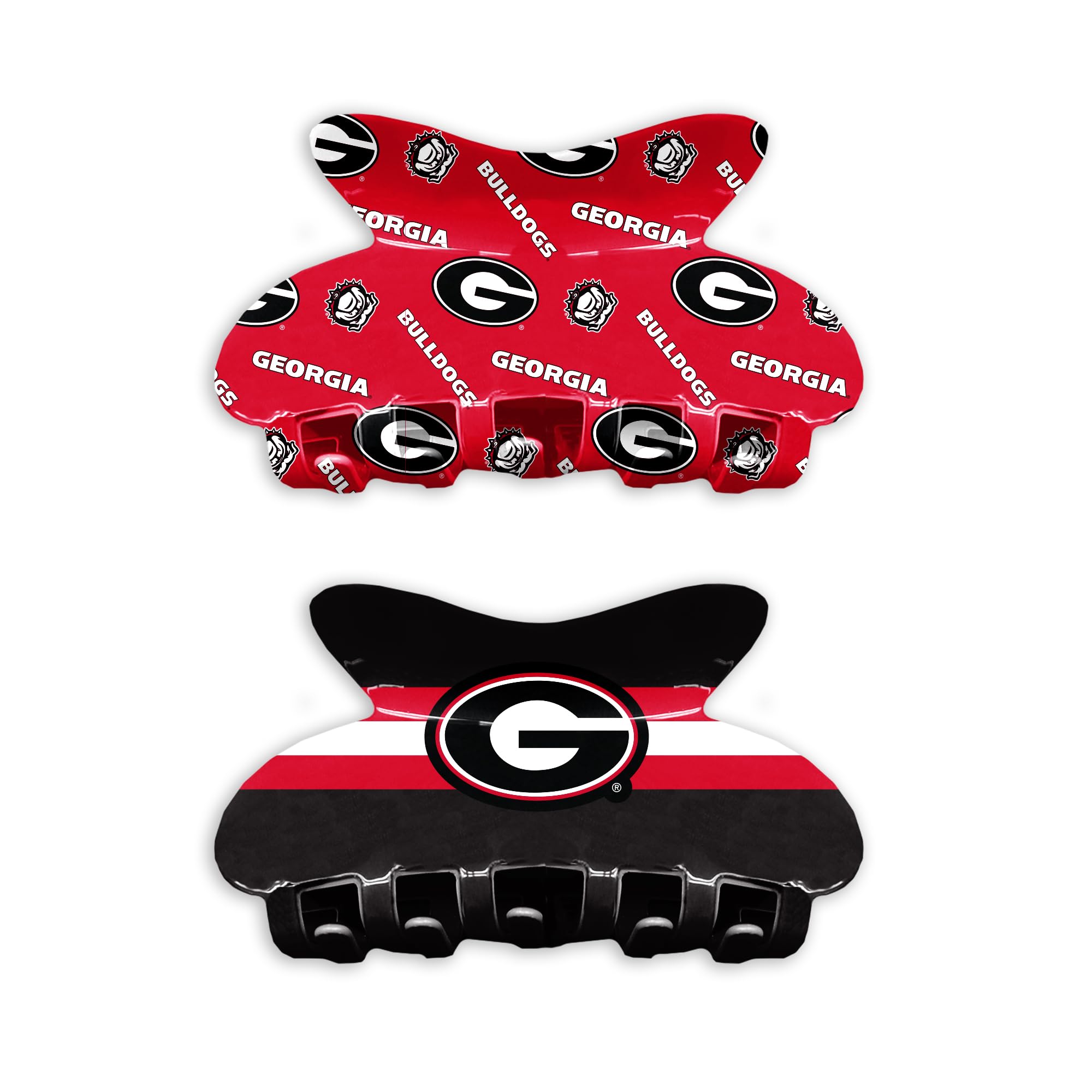 Littlearth NCAA Team Hair Claw Set Georgia Bulldogs : Amazon 