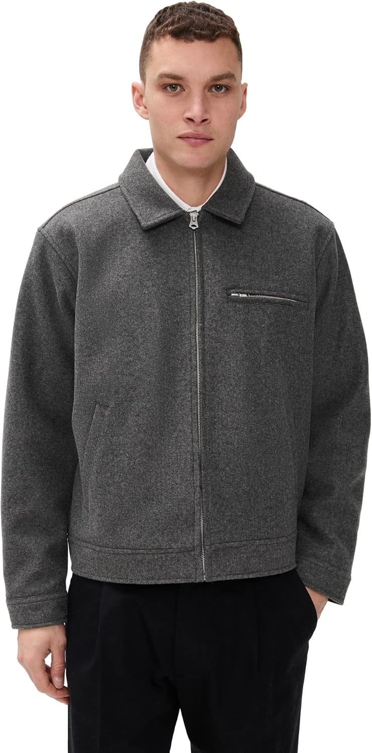 OBEY Men's Lenox Zip Up Work Jacket