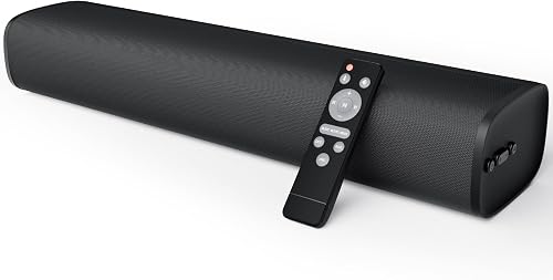 Yinet-EU Barra de sonido para TV, altavoces de 56 W con Bluetooth 5.3/ARC/Optica