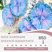 Vista 5 de Bsrezn 35.27 oz de resina UV dura, pegamento UV activado solar transparente para la fabricación de joyas (35.27 oz)