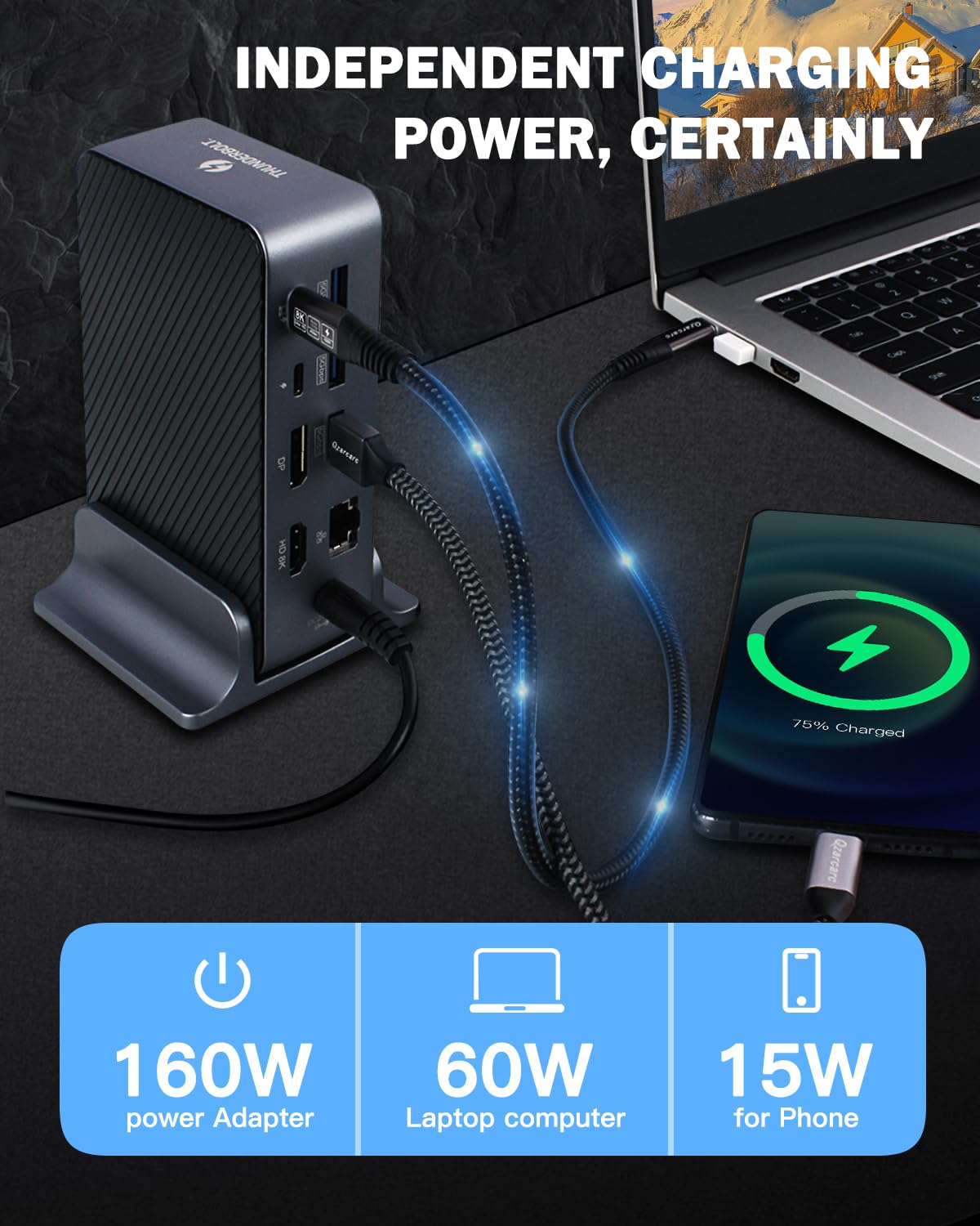 Amazon.co.jp: Thunderbolt 4ドック (インテル認定)、MacBook Pro