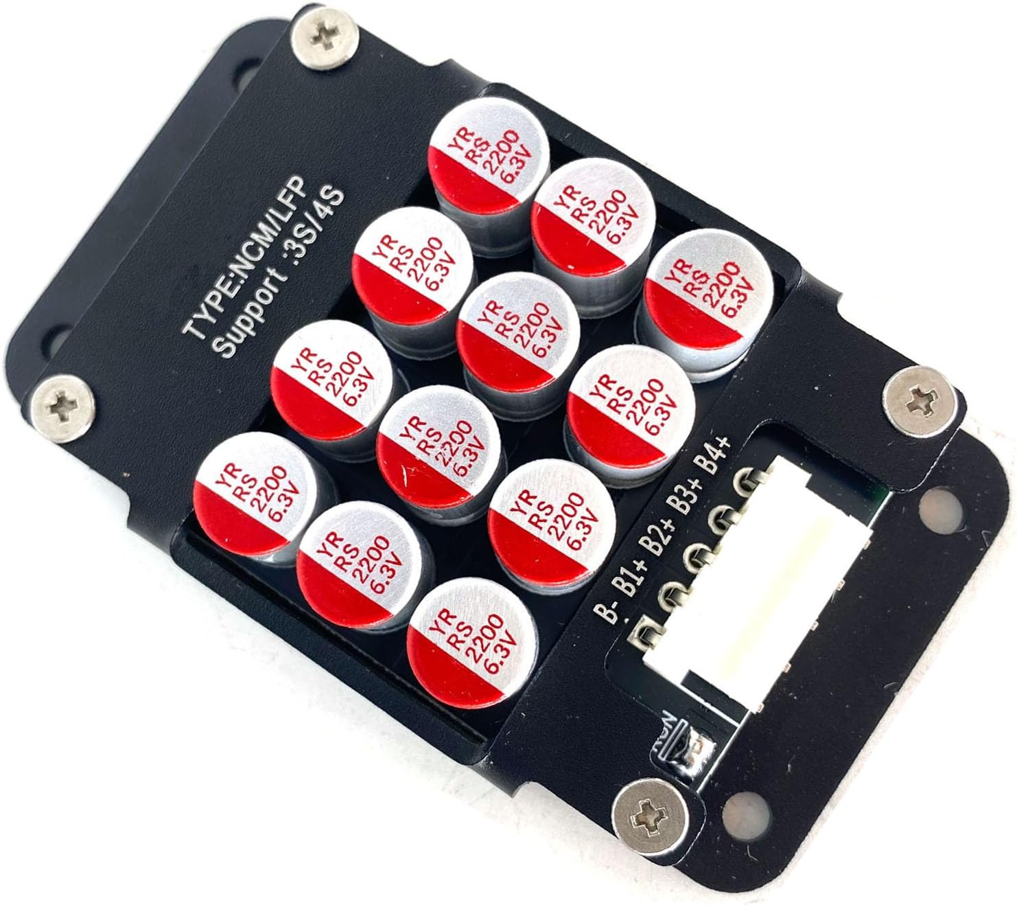 4S 5A 3S 12V Active Equalizer Aluminum Alloy Protective Case BMS Lifepo4 Lipo Lto Lithium Active Battery Balancer