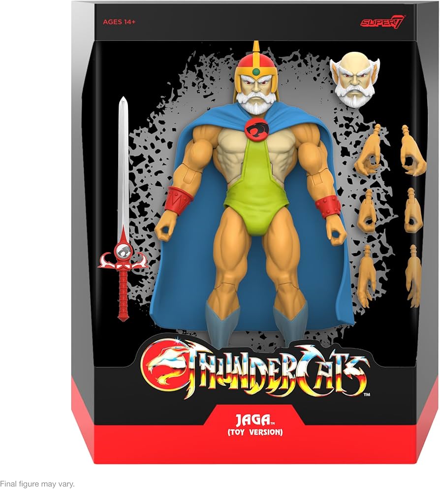 Amazon.com: Super7 ULTIMATES! Thundercats Jaga (Toy Recolor) - 7