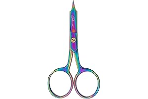 Tula Pink 4" Micro Tip Scissors for Precision Cutting and Detailing