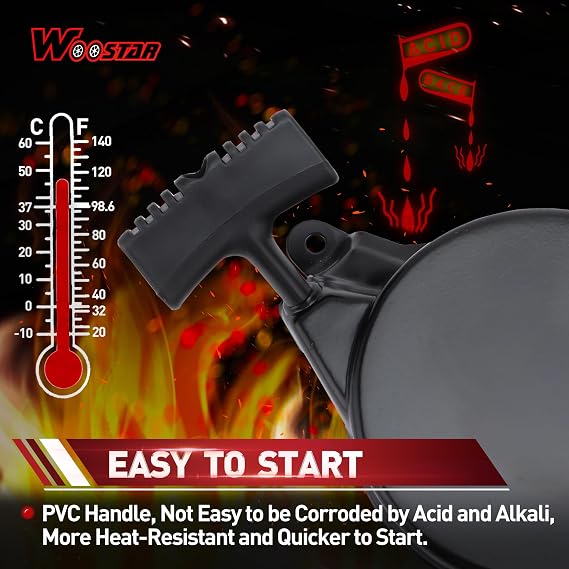 WOOSTAR Recoil Pull Starter Replacement for GXV140 GXV160 1P61P0 Lawn Mower Engine