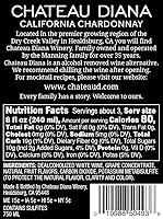 Vista 3 de Chateau Diana Cero Alcohol California Chardonnay (3 x 25.4 fl oz.)
