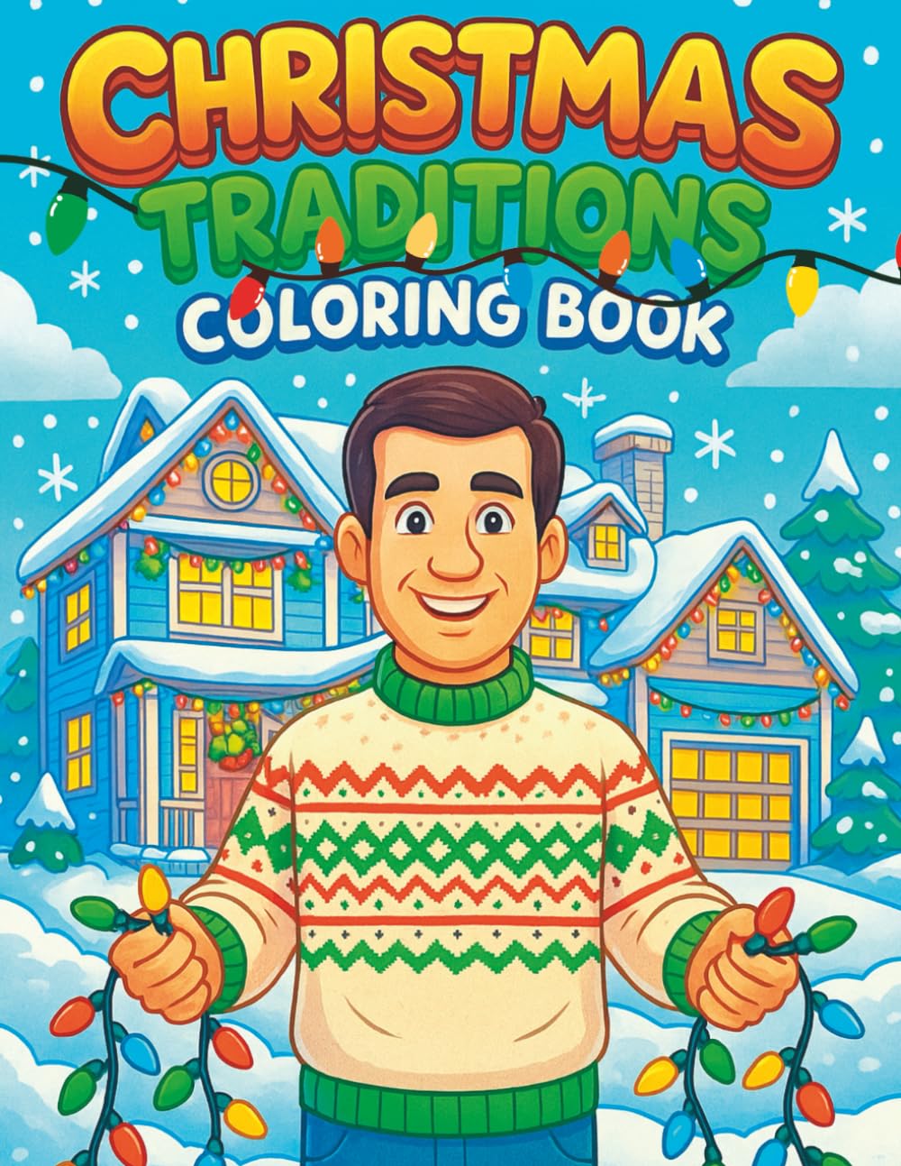 Christmas Traditions Coloring Book: Fun for Everyone