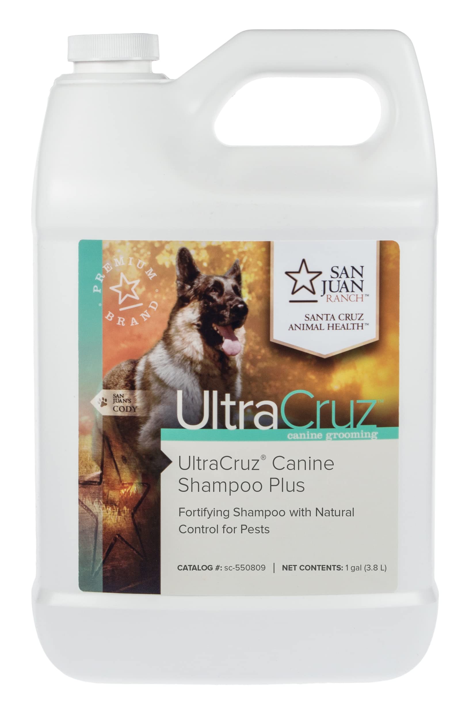 UltraCruz® Shampoo Canino Plus per cani, 1 gallone