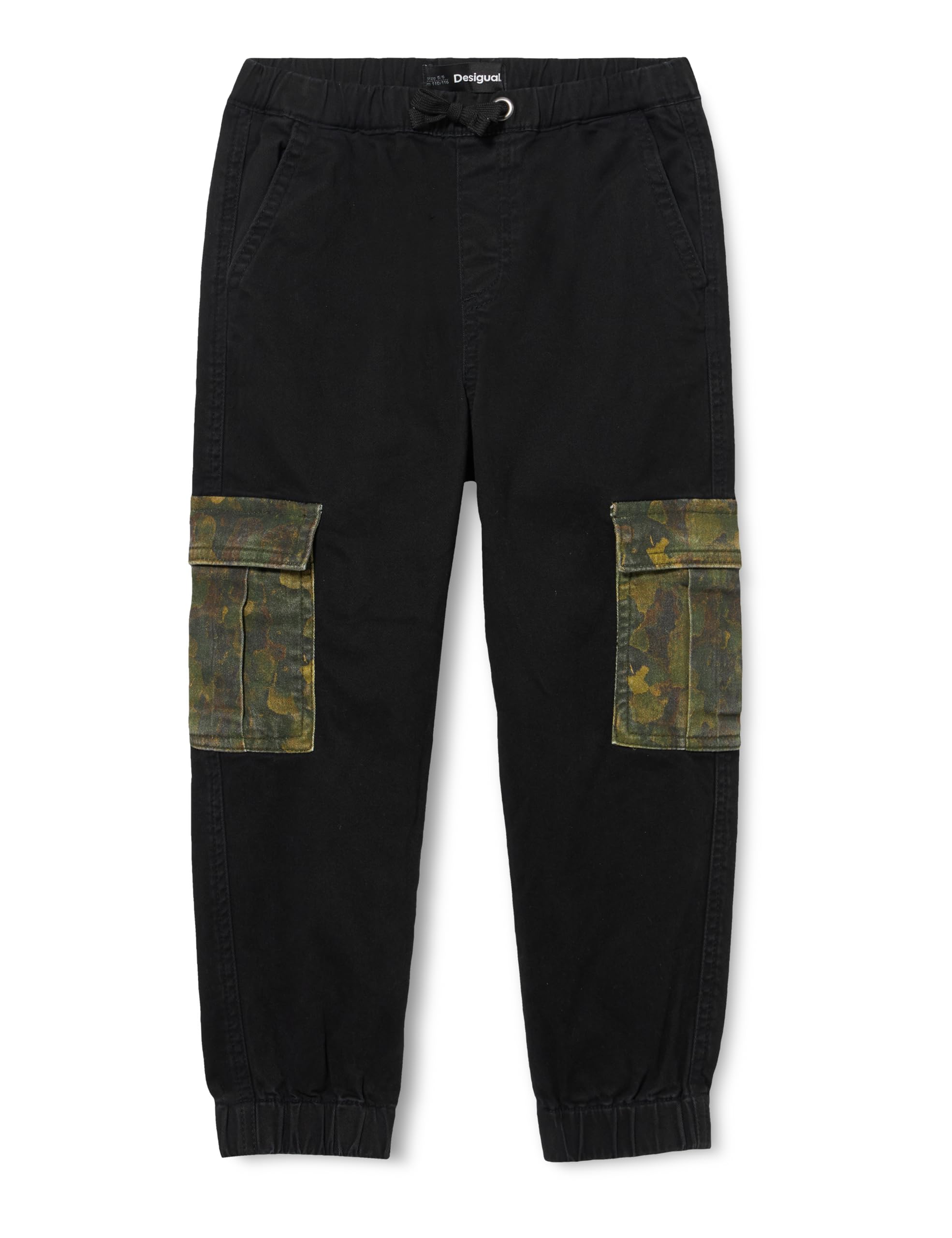Desigual Herren Schwarz Pant_barclay, 2000 Black, 13/14