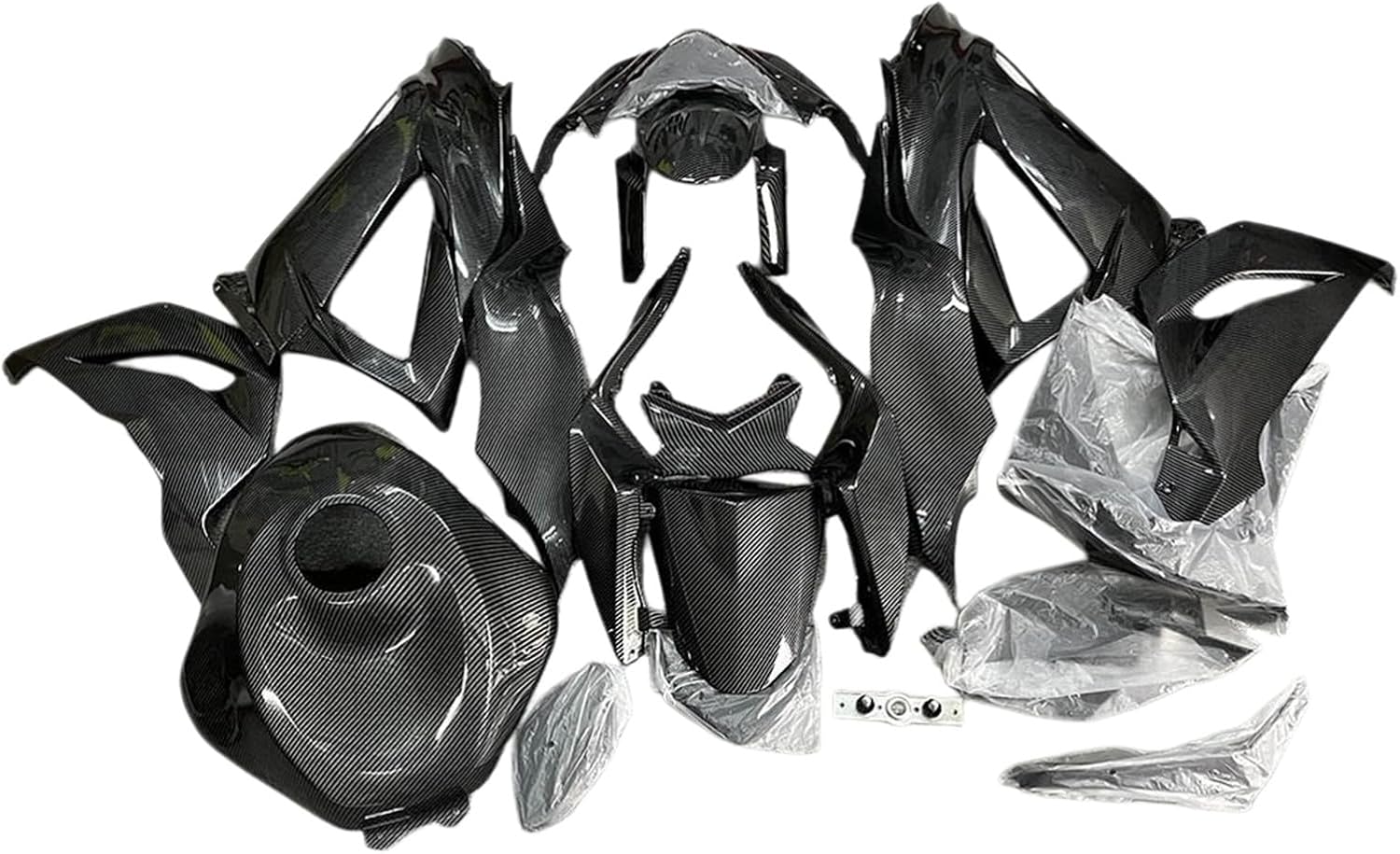 For Kawasaki 636 ZX6R 2013-2018 Race Fairng Body Kit ZX-6R 13 14 15 16 17 18 Motorcycle ABS Fairings Bodywork Panel Set Fit(E)