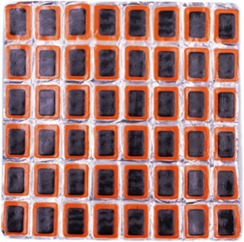 Kit de parches de neumáticos de bicicleta, parche de goma autoadhesivo, parche sin pegamento, fácil de operar, herramienta de reparación de