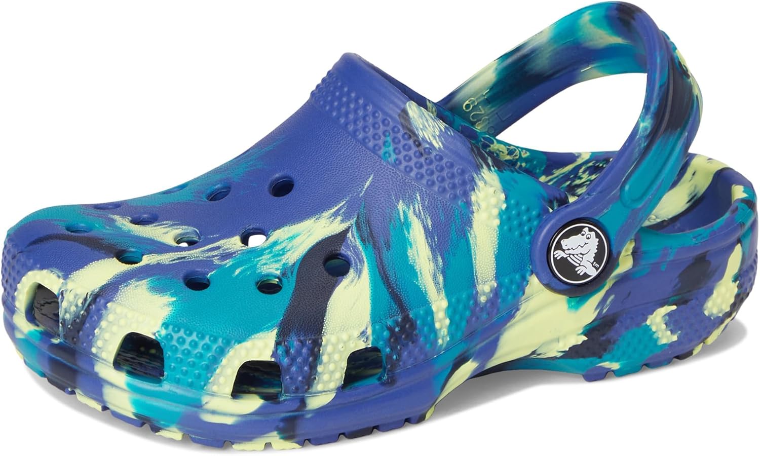 Crocs Unisex-Child Classic Watercolor Marbled Clog K - Image 11
