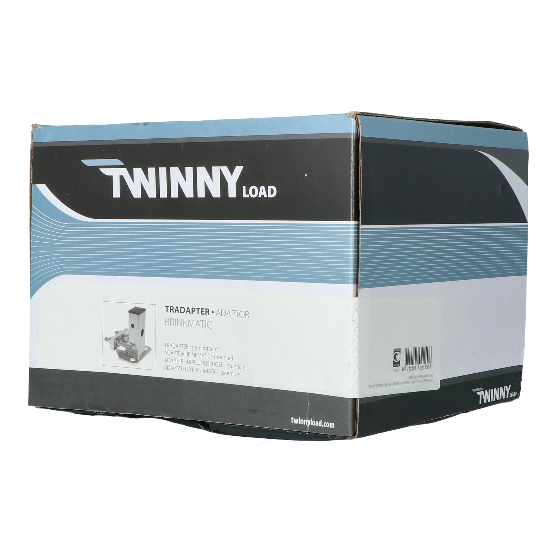 Twinny Load 629902140 Sztuka Adapter oż (bagażnik na rowery) srebrny