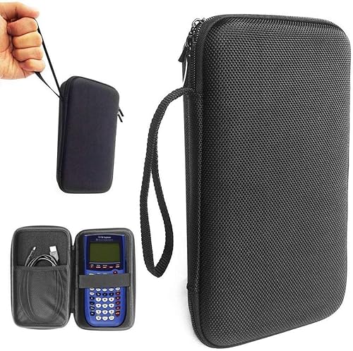 Estuche rígido compatible con calculadora gráfica Texas Instruments TI-73