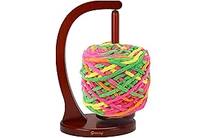 Yarn Genie: Larger, Magnetic Pendulum Yarn Holder for Crocheters and Knitters