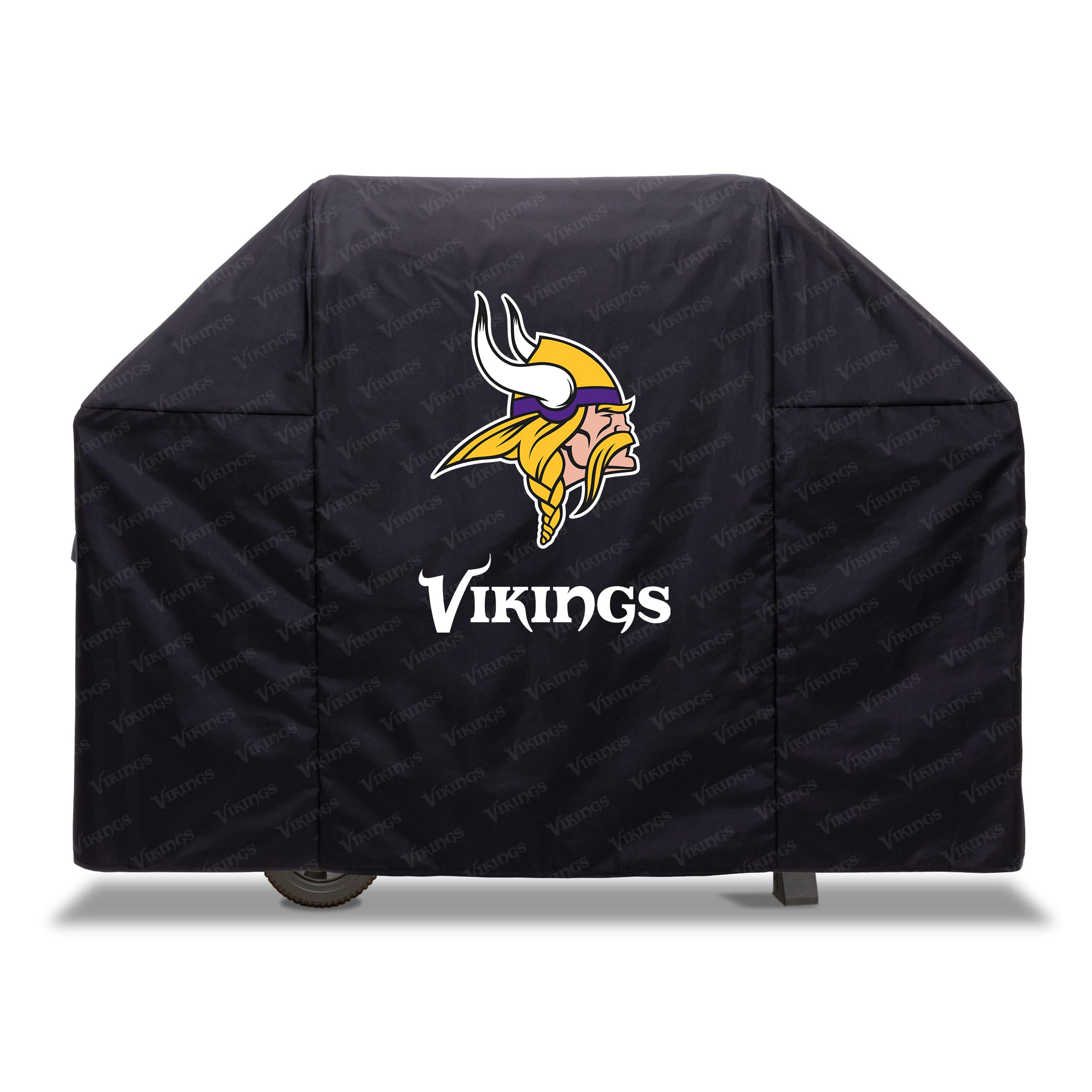 YouTheFan NFL Heavy Duty Waterproof Grill Cover – UV Resistant, Durable Polyester BBQ Cover, Weatherproof Protection for Outdoor Gas or Charcoal