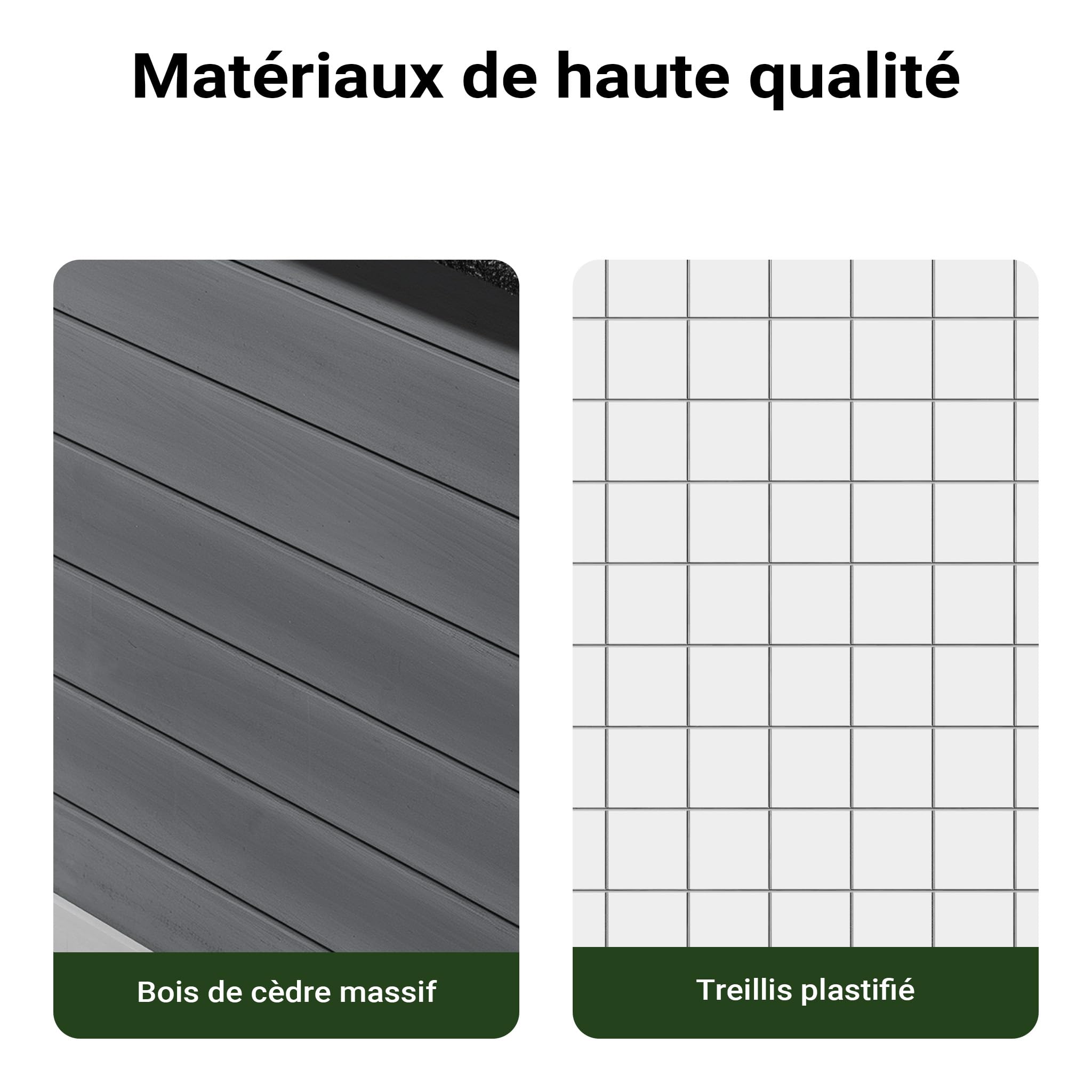 Wiltec Poulailler avec Nichoir, Enclos & Pondoir – 1440 x 525 x 685 mm – en Bois Sapin – Toit bitumé – avec Grillage et Bac à crottes – Maison pour Petits Animaux, Poules, volaille Clapier