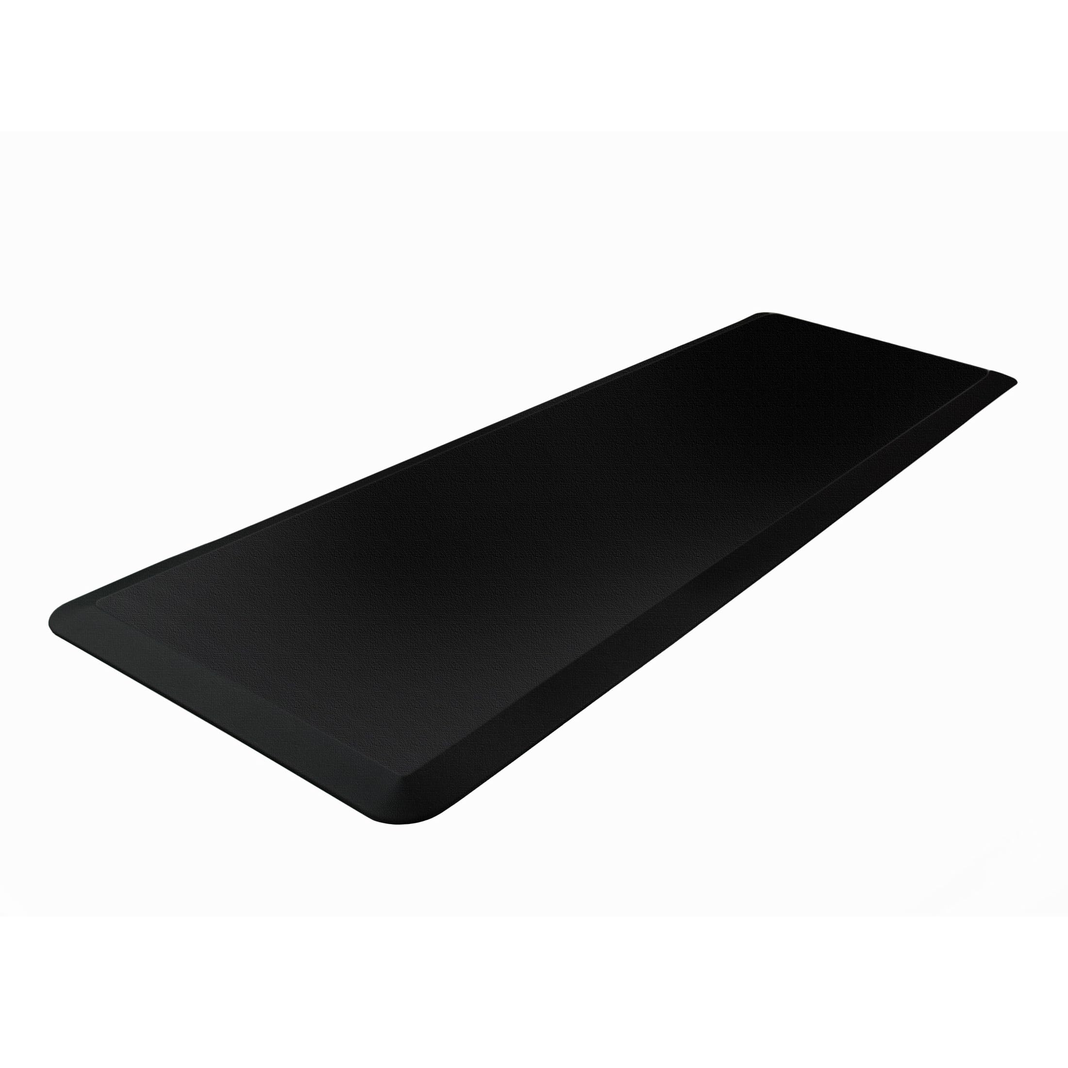 Ultralux Alfombrilla antifatiga, Larga y Premium, cómoda, Duradera, ergonómica y Antideslizante, 2 cm de Grosor, 60 x 180 cm, Almohadilla de Apoyo Adicional, Negro