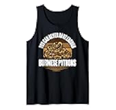 Reptile Lover Python Mom Snake Stuff Burmese Python Tank Top