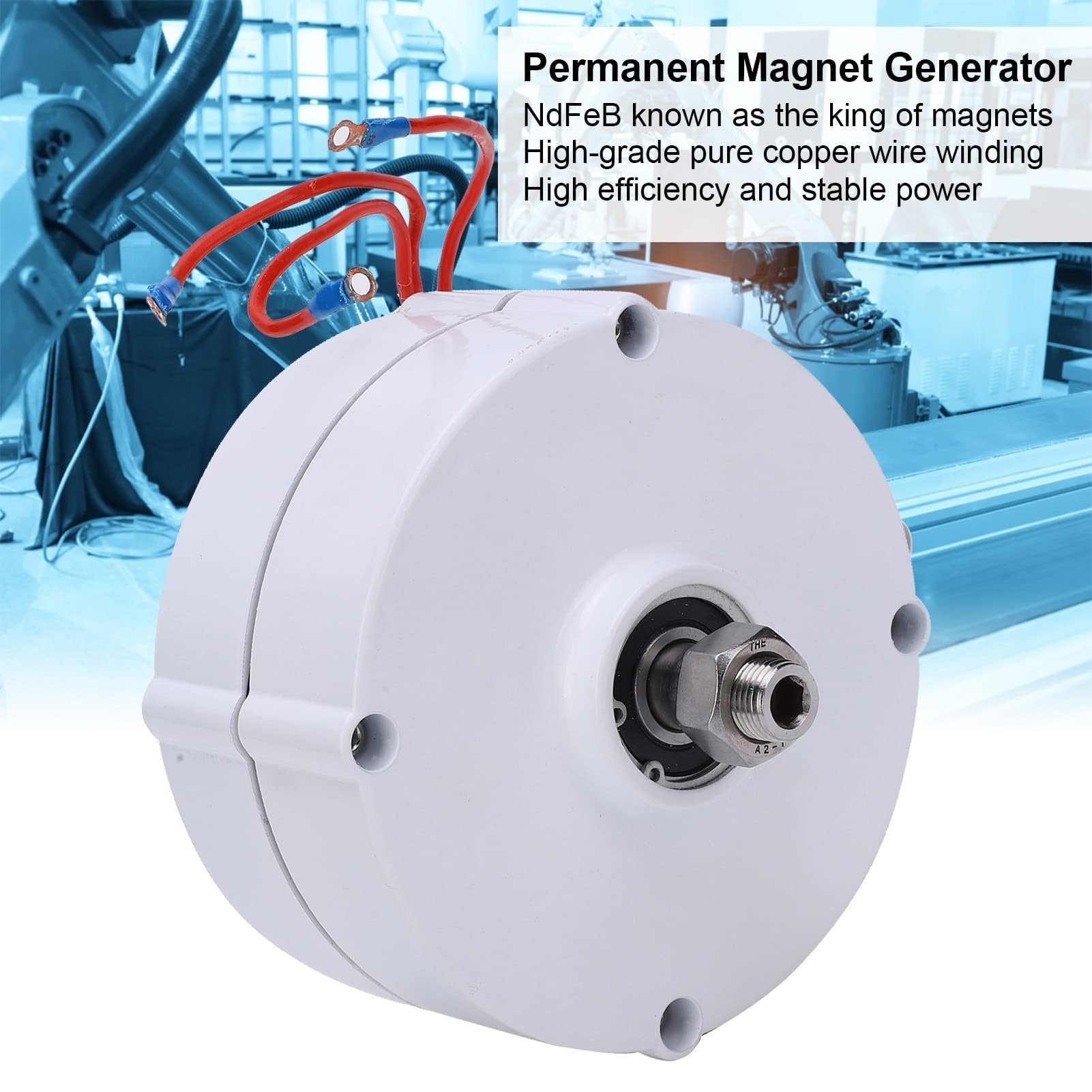 Avan-200 W generator, generator z magnesami stałymi, elektryczny 3-fazowy alternator prądu zmiennego, materiały przemysłowe, bez prostownika 12 V