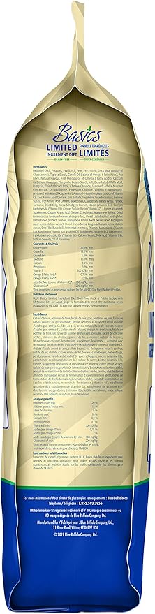 blue buffalo basics duck