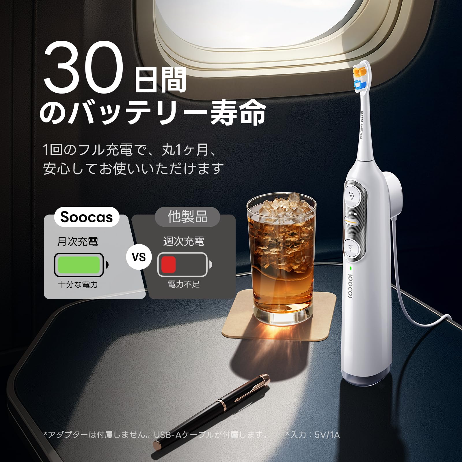 Amazon.co.jp: Soocas NEOS II 電動歯ブラシ ジェットウォッシャー 一
