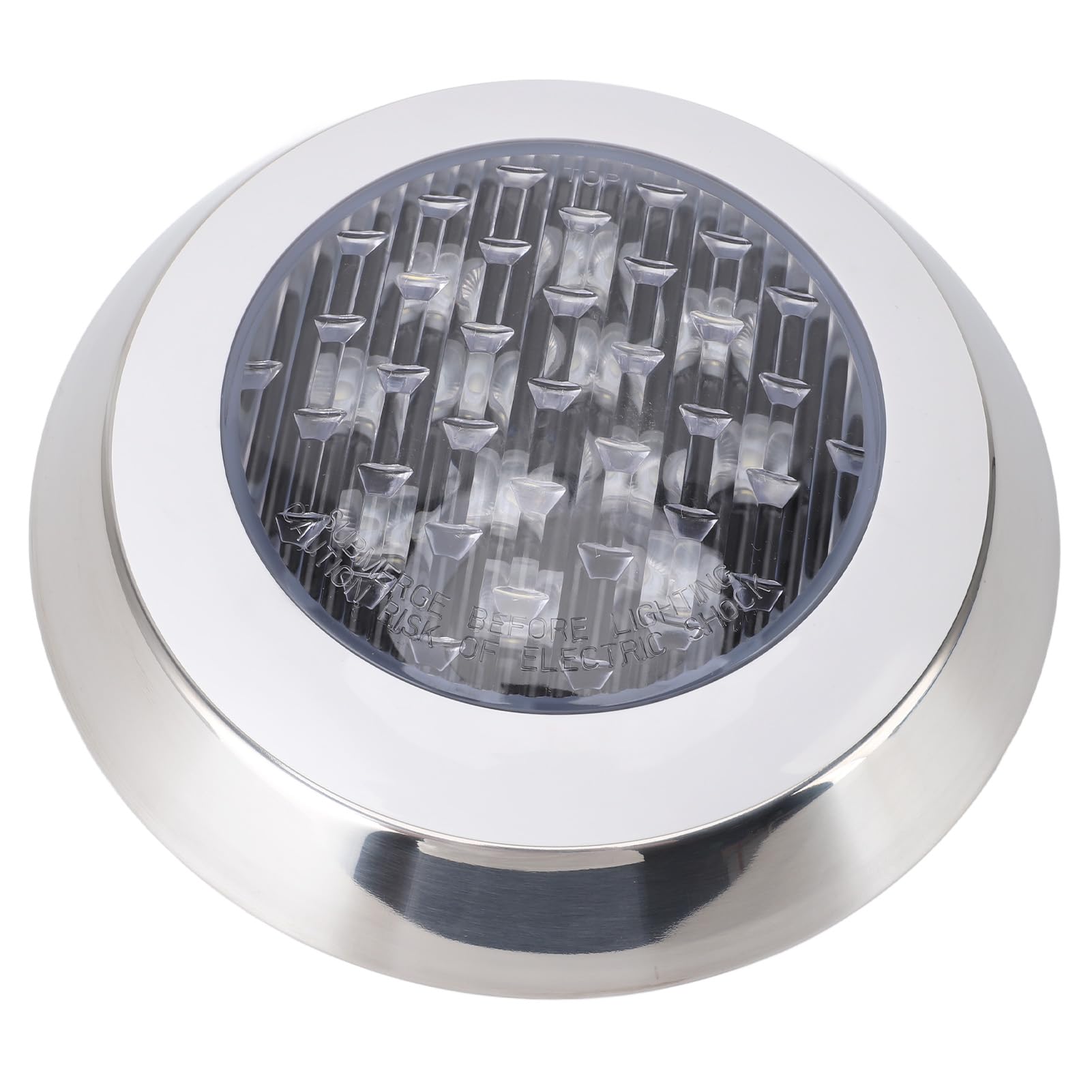 Jiawu Luz de Piscina Sumergible, Luz Cálida 3000K, Empotrada Subacuática