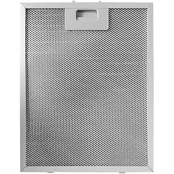 Cooker Hood Metal Grease Filter Silver Cooker Hood Filter 340x270x9mm Metal Mesh Extractor Filter Reliable Choice Keep Clean Odor Free