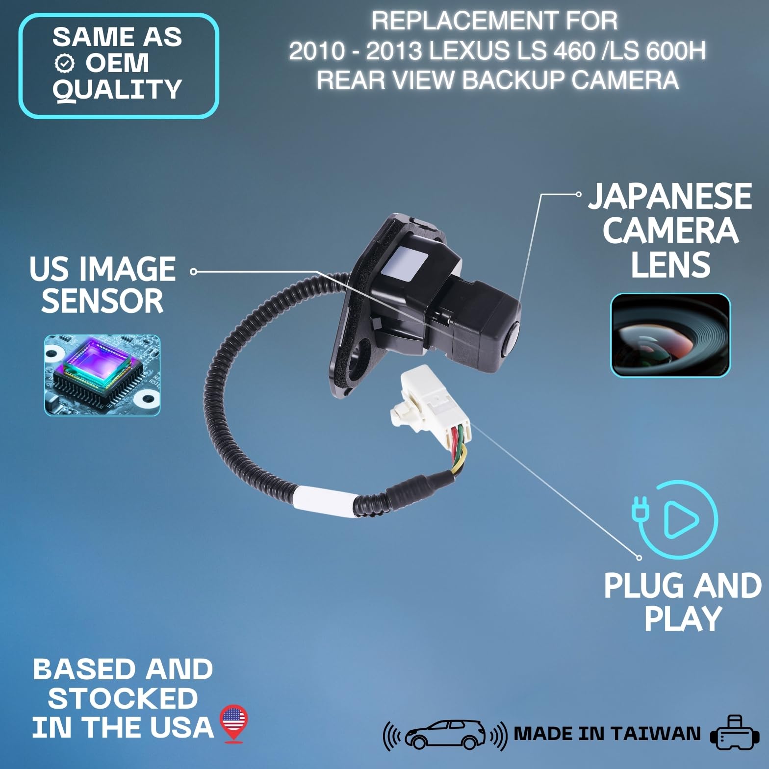 Amazon.com: Backup Camera Replaces for 2010 2011 2012 2013 Lexus