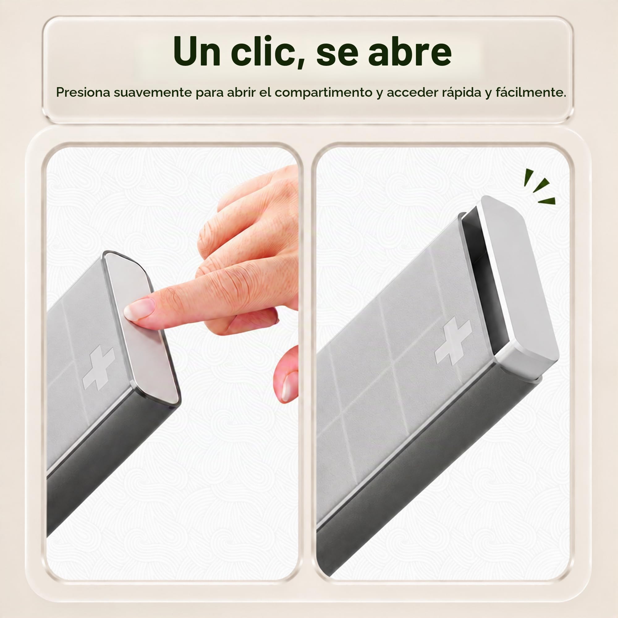 Pastillero Electrónico con Alarma para Mayores, 5 Recordatorios Diarios