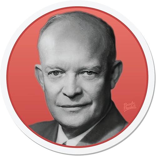 Miniatura 5 de President - Calcomanía de vinilo para pared, círculo de 12 pulgadas, decoración extraíble para aula, hogar u oficina, ideal para los amantes de la