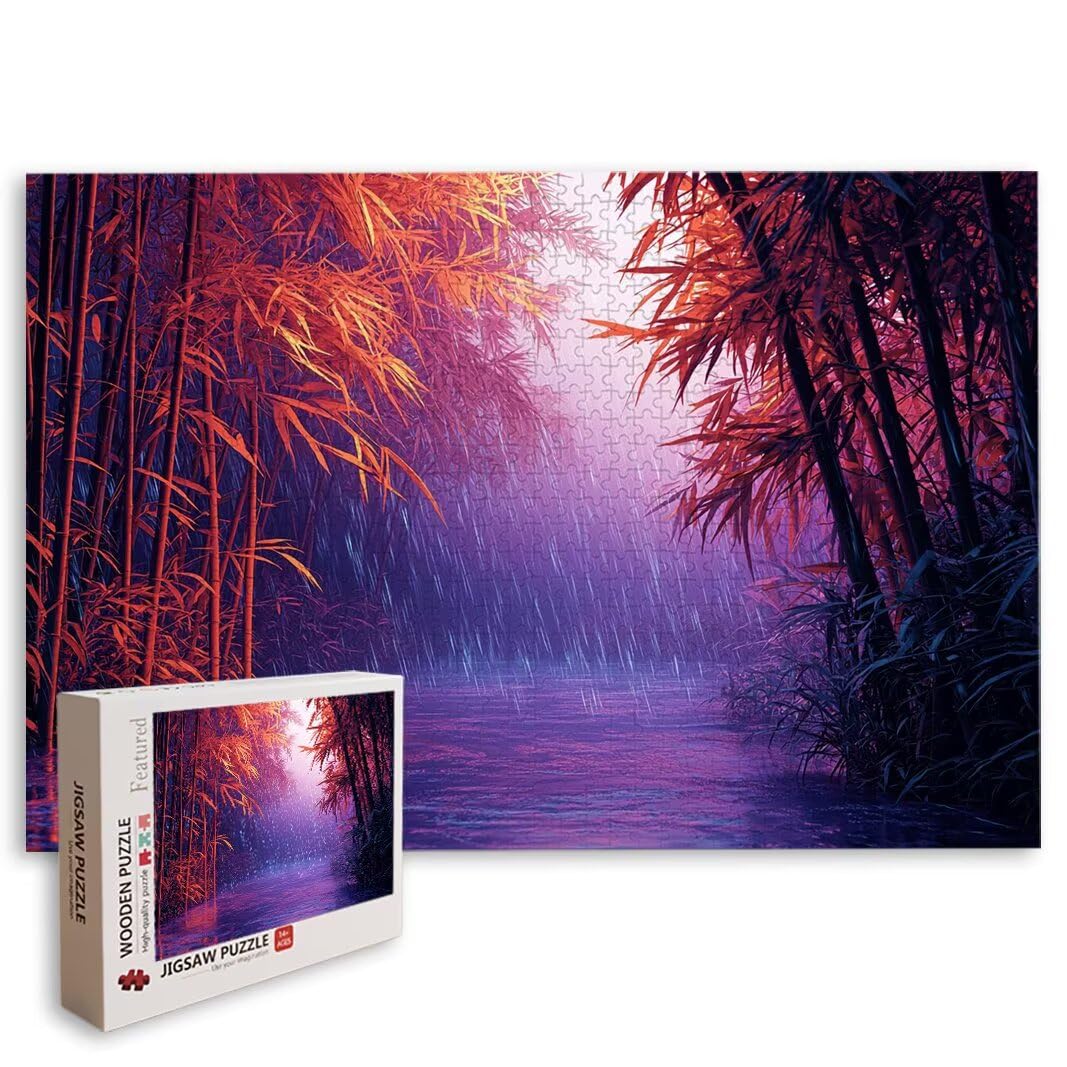 Puzzle Bosque, Puzzle 2000 Piezas, Rompecabezas, Regalo Mujer, Decor -8164