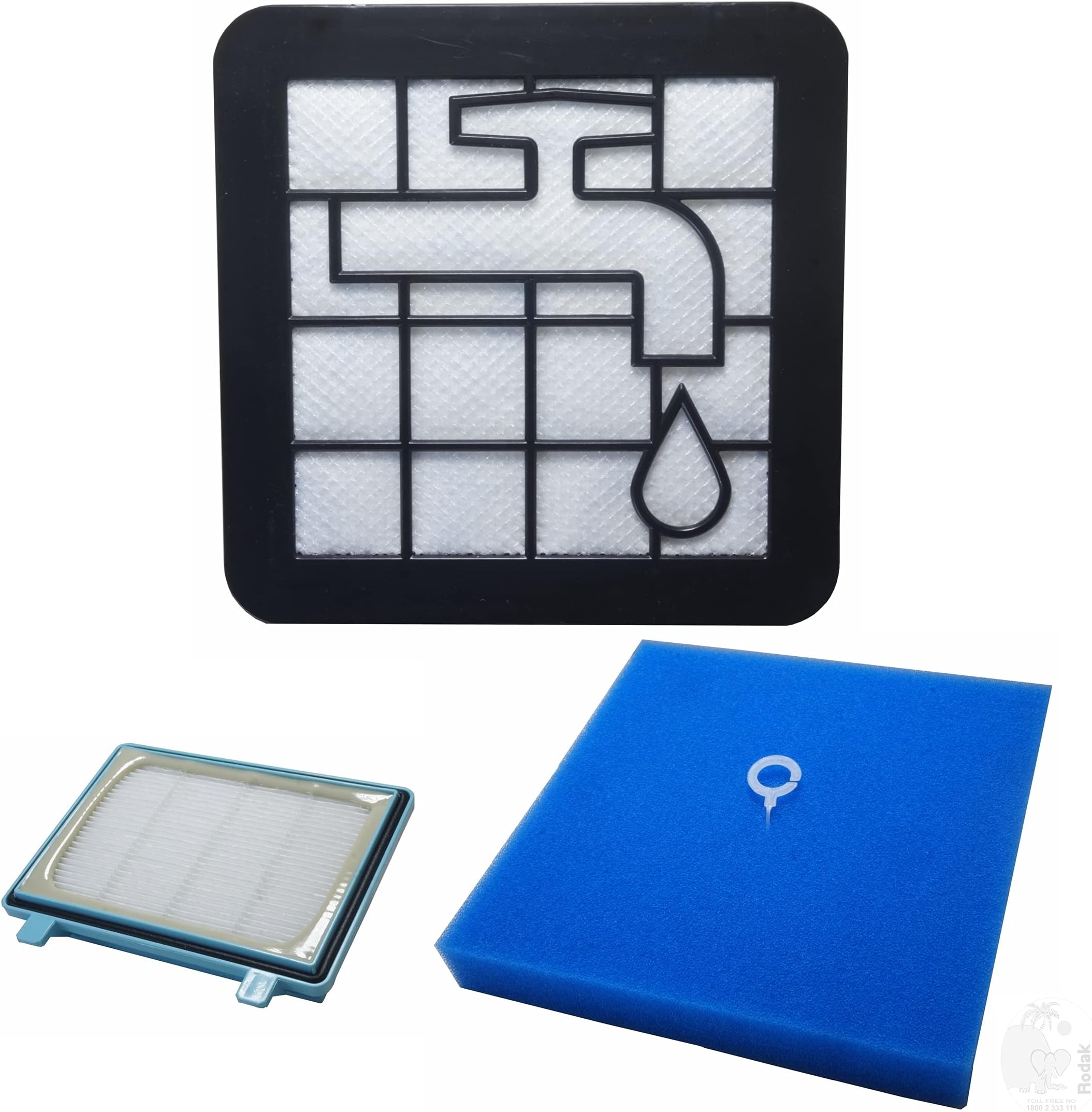 - Rodak, Replacement Filter for Philips Power Pro FC9352/01